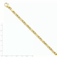 thumbnail image 2 of 14K Yellow Gold 4.75mm Polished Byzantine Link Chain, 2 of 2