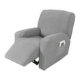 thumbnail image 1 of 4 Separate Piece Stretch Recliner Chair Cover Home Bedroom Living Room Sofa Cover Soft Protector Only Cover, 1 of 6