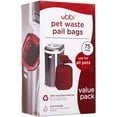 thumbnail image 2 of Pet Waste Pail Bags, Cat Litter Box Cleaning Solution, 75 Count Value Pack, 2 of 4