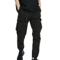 thumbnail image 4 of Otvok Mens Side Pockets Small Feet Tight Fitting Pants Full Length Pants, 4 of 6