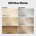 thumbnail image 3 of Revlon ColorSilk Permanent Hair Color, Bond Repair Complex, 82B Silver Blonde, 1 pack, 3 of 13
