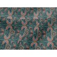 thumbnail image 4 of oneOone Viscose Jersey Fabric Leaves & Floral Block Decor Fabric Printed BTY 60 Inch Wide, 4 of 4