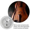 thumbnail image 2 of Violin Thermometer Hygrometer Humidity Meter Instrument Care Thermometer Violin Supply, 2 of 4