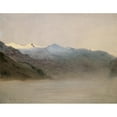 thumbnail image 3 of Anton Romako 14x12 Black Modern Framed Museum Art Print Titled - The Gastein Valley in the Nebel (1877), 3 of 5