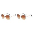 thumbnail image 1 of Gafas de sol sin montura Qarigey Multicolor Lentes de bloqueo de luz, 1 of 6