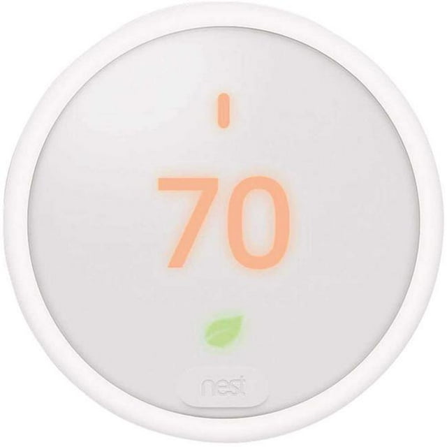 Nest Labs T4001ES Thermostat E Smart Wi-Fi Programmable Thermostat, White