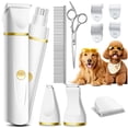 thumbnail image 1 of Kit de peluquería canina unibono 7116, silencioso y resistente al agua, USB, 1 of 7