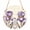 beige, variant on Purple Iris Round Front Door Welcome Sign, 5.9 Inch Wall Hanging Decor for Indoor Outdoor, Spring Vintage Flowers Butterfly Leaves Khaki Home Porch Hanger Decorations for Holiday Gift
