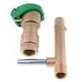 thumbnail image 4 of 1 Unids 1 DN25 Rosca Válvu De De Toma De Agua, tón Válvu De De Kits De Agua CUTICAT Válvula de acoplamiento rápido de latón, 4 of 5