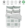 thumbnail image 6 of Delara Organic Cotton Duvet Sets 300 Thread Count, 3 Piece Duvet Cover with 2 Shams, Queen, 6 of 7