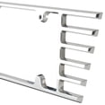 thumbnail image 3 of C6/C7/C8 Corvette Billet Open End License Plate Frame - Chrome, 3 of 9
