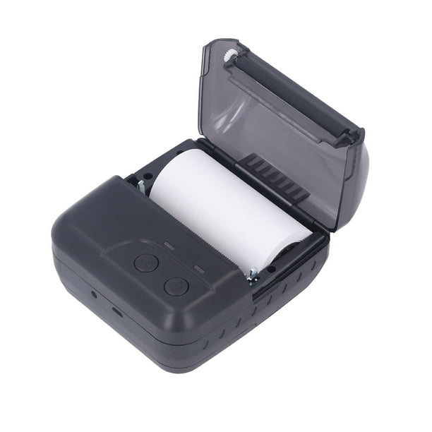 Petite mini imprimante thermique sans encre pour imprimante légère  rechargeable A4 pour réception de bureau