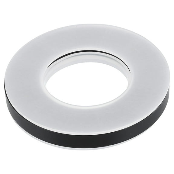 Bathroom Sink Mounting Ring, Plastic Sink Drain Mount Support Base for Home Countertop Glass Ceramic Sinks, Silver