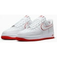 thumbnail image 3 of Men's Nike Air Force 1 '07 White/White-Picante Red (DV0788 102) - 12, 3 of 4