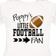 thumbnail image 4 of Inktastic Poppy's Little Football Fan Boys or Girls Long Sleeve Baby Bodysuit, 4 of 5