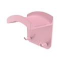thumbnail image 2 of Soporte para auriculares de pared, soporte de regalo, compacto, autoadhesivo, práctico. Rosa, 2 of 9