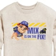 thumbnail image 3 of Paw Patrol - Rubble & Crew - Mix Is On The Fix - Toddler & Youth Crewneck Fleece Sweatshirt, 3 of 6