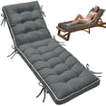 thumbnail image 1 of Cojín para chaise longue AMCATON 183 x 53 cm de secado rápido, gris, 1 of 8