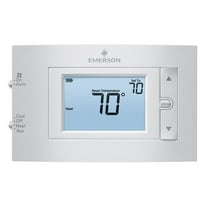 Emerson 1F83H-21NP Heat Pump (2H/1C) Non-Programmable Thermostat CA2