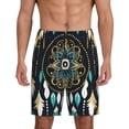 thumbnail image 1 of Fotbe Boho Dreamcatcher Pantalones Cortos de Pijama para Hombre, Ropa de Dormir, Pantalones de Pijama Cortos para Hombre-Large, 1 of 6