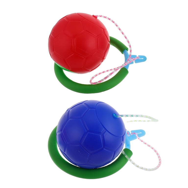 LYTMENT 2pcs Skip Ball Ankle Toys Jump Leg Balls Rope Ankle Skip Ball Game  For Kids Adults Exercise Sports Children Sports Equipment