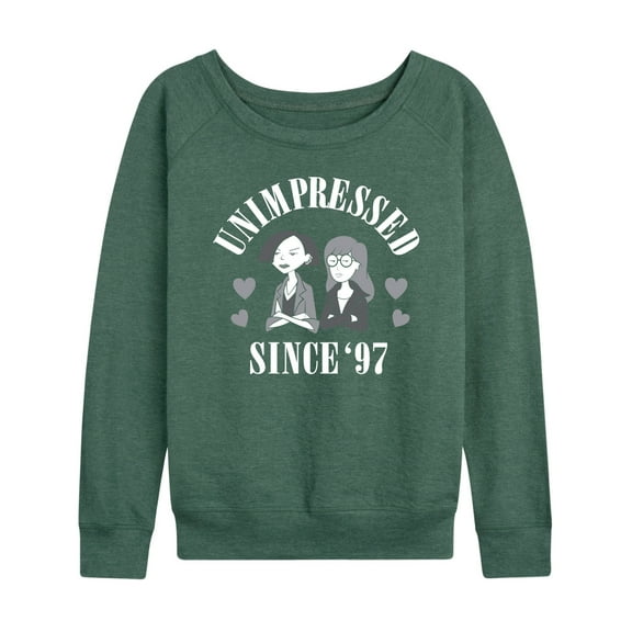 Daria - Unimpressed - Women's French Terry Long Sleeve Shirt