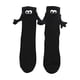 thumbnail image 4 of 5 pares de calcetines gruesos para hombre, cómodos, transpirables, con estampado decorativo de invierno. negro, 4 of 9