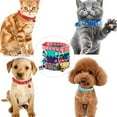 thumbnail image 4 of Collares para cachorros, collares de nailon suave para identificación de arena para mascotas recién nacidas, 4 of 5