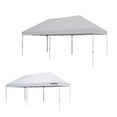 thumbnail image 5 of Garden Winds Custom Fit Replacement Canopy Top Cover Compatible with Outfine FG22036-SW, OF200032 and AbcCanopy CT03 10' X 20' Pop Up Tent Gazebo - Upgraded Performance RipLock 350 Fabric - Slate Gra, 5 of 7