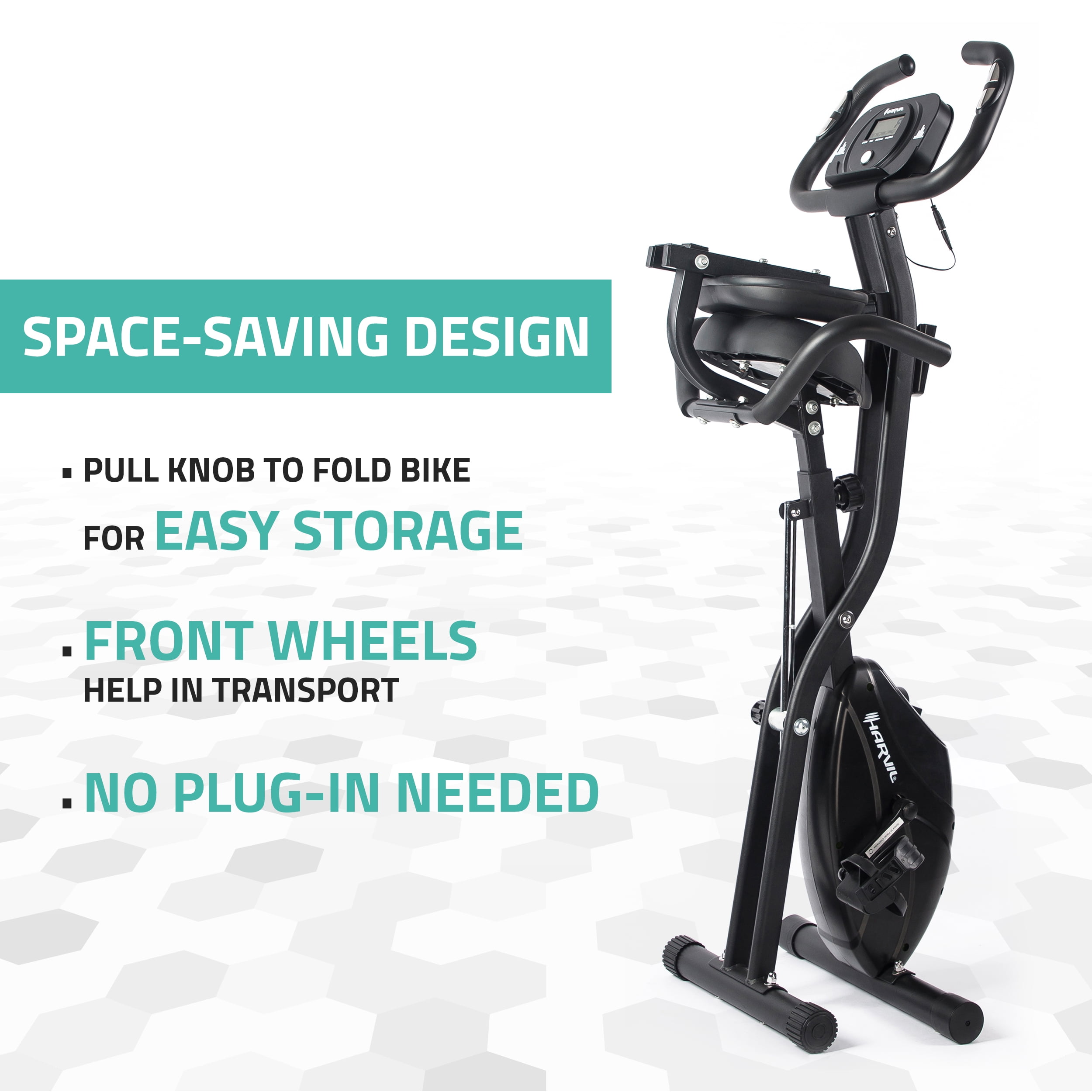 harvil foldable exercise bike