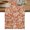 Burnt Orange, White, Copper, variant on Table Runners 36 Inches Long Dress Scarves, Botanical Rose Farmhouse Kitchen/Dining Table Decor Table Runner, Short Coffee Tablerunners, Vintage Navy Blue Floral Leaf Summer Farmhouse 13x36 Inch