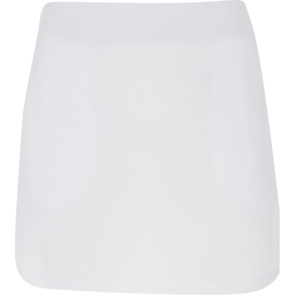 Ben Hogan 16 Inch Tummy Control Solid Ventilated Bright White Skort Women M