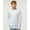 White, variant on Tultex 202LS Fine Jersey Long Sleeve T-Shirt-White-XS