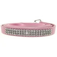 thumbnail image 2 of 115cm Long Faux Leather Dog Leash Bling Rhinestone Puppy Pet Walking Lead Rope, 2 of 9