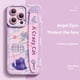 thumbnail image 3 of Deluxe Case Applicable Iphone 15 14 13 12 11 Pro Max X XR Xs 78 Soft Silicone Cell Phone Anti-fall Plaid Kitty Protective Cover, 3 of 5