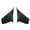 Carbon fiber color, variant on Aerodynamic ABS Motorcycle Fairing Winglets Spoiler General Side Wing Deflector Motorcycle Side Wing for racings Bikes
