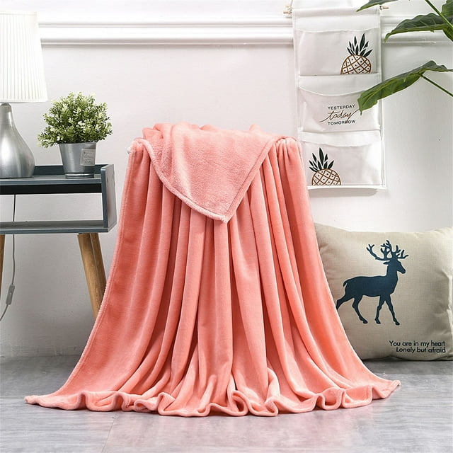 Aodebiao Extra Large 79x90 Inch Fleece Blanket – Reversible Super Soft Plush Throw for Bed, Couch & Camping | Machine Washable, All-Season Warmth (Grey, Beige, Navy)