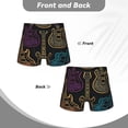 thumbnail image 5 of Men's Boxer Briefs Comfortable Breathable Underwear, Electric Guitars Rock Music, 5 of 7
