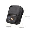 thumbnail image 2 of TFixolMini Portable Receipt Thermal Printer 80mm Receipt Printer USB+Wireless BT Connection for Office/Market Compatible with Windows/Android/iOS, 2 of 7