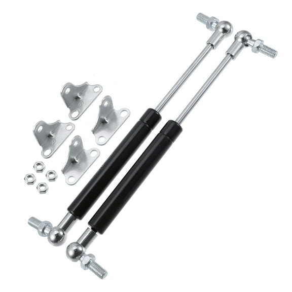 Unique Bargains 2pcs 9inch 11lbs Lift Supports Gas Struts Springs Universal RV Car Bonnet Support Rod