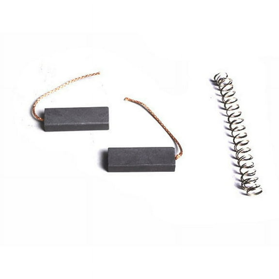 Replacement Part For TVP Vacuum Carbon Brush W/ Spring Fits Fit Model DC07 Bagless Upright [2 Carbon Brush and 1 Spring] 10-8400-01