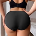 thumbnail image 6 of PNTUTB Underwear for Women Seamless Panties High-Waisted Full Coverage Tummy-Control High-Stretch Breathable Solid-Color Everyday Briefs, 6 of 7