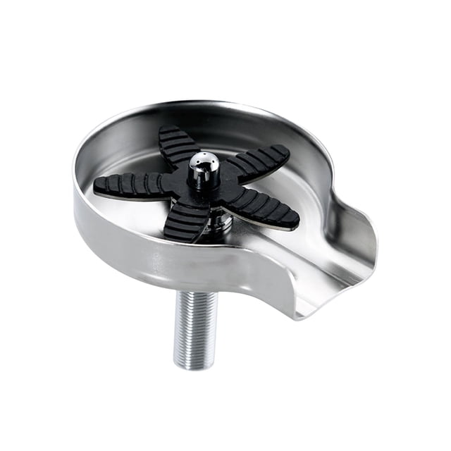 GUOOL Automatic Faucet Cup Washer Kitchen Sink Automatic Flushing Device Bottle Washer Argent