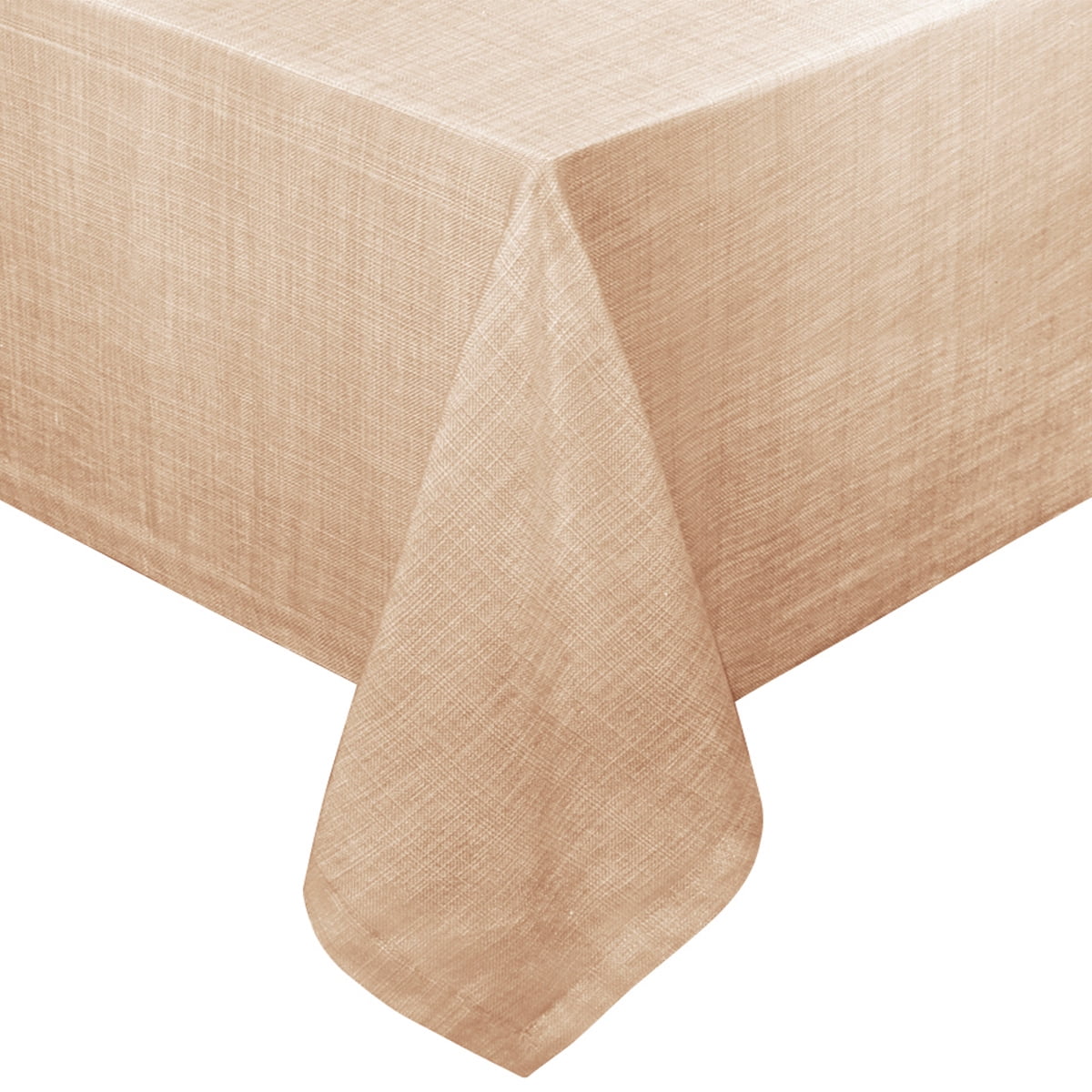 Café Deauville Chambray Vinyl 60" x 84" Rectangle Table Cloth Flannel