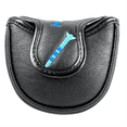 thumbnail image 4 of Magnetic Golf Putter Cover PU Mallet Putter Cover Magnetic Closure Golf Cover Portable Golf Putter Cover Black, 4 of 5