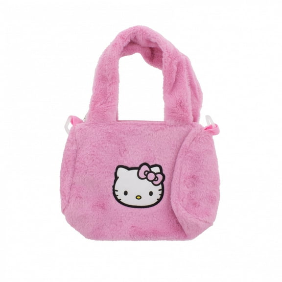 Hello Kitty Hot Pink Duffle Purse with Strap