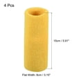 thumbnail image 2 of Unique Bargains Bracelets de Sport 8x15cm en Éponge Absorbante, Jaune 4 Pack, 2 of 7
