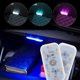thumbnail image 2 of Luz de noche para coche, lámpara de lectura de techo interior, atmósfera magnética inalámbrica, rosa Feliz Sencillez, 2 of 5