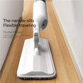thumbnail image 3 of Water Spraying Sweeper Floor Cleaner Carbon Fiber Dust Mops Rags 360 Rotating Rod 350ml Water Capacity, 3 of 9