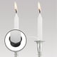 thumbnail image 4 of de 30 candelabros para velas de palo, candelabros de metal, candelabros pequeños, velas de té, insertos para velas, velas de mesa, candelabros de plata, candelabros, 4 of 6
